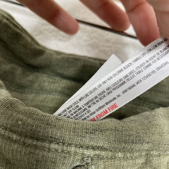 FP Movement Kyoto Pants Womens Small Joggers Drawstring Patch Green - Picture 13 of 14